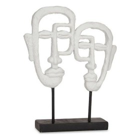 Decorative Figure Face White Polyresin (19,5 x 38 x 10,5 cm) | Tienda24 - Global Online Shop Tienda24.eu