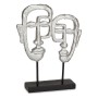 Decorative Figure Face Silver Polyresin (27 x 32,5 x 10,5 cm) | Tienda24 - Global Online Shop Tienda24.eu