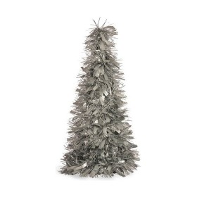 Figura Decorativa Papá Noel Luz LED 20 x 45 x 32 cm Cerámica Marrón Blanco | Tienda24 - Global Online Shop Tienda24.eu