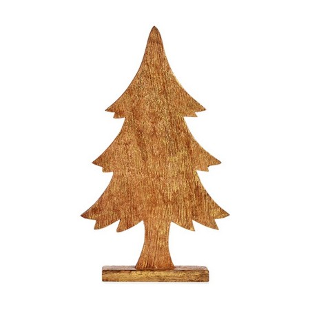 Árbol de Navidad 5,1 x 49,5 x 25,5 cm Dorado Madera | Tienda24 - Global Online Shop Tienda24.eu