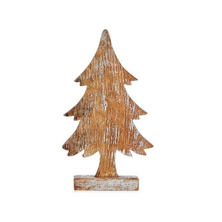 Christmas Tree Brown 5 x 31 x 15 cm Silver Wood | Tienda24 - Global Online Shop Tienda24.eu