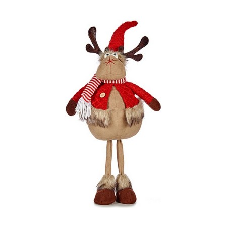 Christmas Reindeer Red Brown 24 x 63 x 27 cm | Tienda24 - Global Online Shop Tienda24.eu