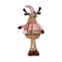 Rena de Natal Cor de Rosa Castanho 24 x 63 x 27 cm | Tienda24 - Global Online Shop Tienda24.eu