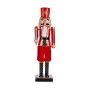 Deko-Figur Rot Schwarz Nussknacker 10 x 37 x 9 cm Kunststoff | Tienda24 - Global Online Shop Tienda24.eu