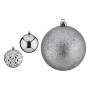 Boules de Noël Ø 8 cm 3 Unités Argenté PVC | Tienda24 - Global Online Shop Tienda24.eu