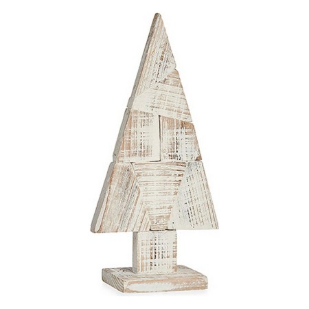 Árvore de Natal 9 x 41,5 x 20 cm Natural Madeira Branco | Tienda24 - Global Online Shop Tienda24.eu