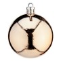 Christmas Baubles Ø 6 cm 24 Units Champagne PVC | Tienda24 - Global Online Shop Tienda24.eu