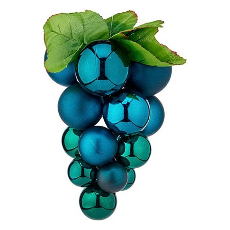 Palla di Natale Uva Azzurro Plastica | Tienda24 - Global Online Shop Tienda24.eu