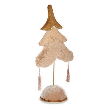 Christmas Tree Polar 12 x 43 x 22 cm Beige Golden Wood | Tienda24 - Global Online Shop Tienda24.eu