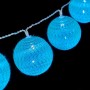 Guirnalda de Bolas LED Ø 6 cm 2 m Turquesa | Tienda24 - Global Online Shop Tienda24.eu