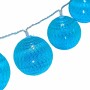 Guirnalda de Bolas LED Ø 6 cm 2 m Turquesa | Tienda24 - Global Online Shop Tienda24.eu