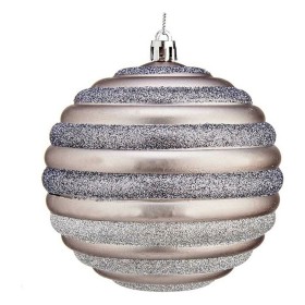 Lot de boules de Noël Violet PVC Ø 6 cm (4 Unités) | Tienda24 - Global Online Shop Tienda24.eu