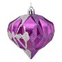 Bolas de Navidad Diamante Ø 8 cm 6 Unidades Morado Plateado Plástico | Tienda24 - Global Online Shop Tienda24.eu