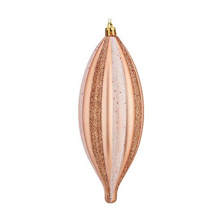 Christmas bauble Streched Light Pink Copper PVC | Tienda24 - Global Online Shop Tienda24.eu