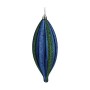 Christmas bauble Streched 8,5 x 3,5 x 19 cm Blue Green PVC | Tienda24 - Global Online Shop Tienda24.eu