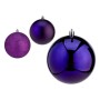 Boules de Noël Ø 10 cm 6 Unités Violet Plastique | Tienda24 - Global Online Shop Tienda24.eu