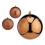 Bolas de Navidad Ø 12 cm 6 Unidades Marrón Plástico | Tienda24 - Global Online Shop Tienda24.eu