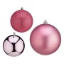 Weihnachtsbaumkugel Ø 10 cm 6 Stück Rosa Kunststoff | Tienda24 - Global Online Shop Tienda24.eu