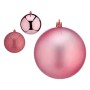 Bolas de Natal Ø 12 cm 6 Unidades Cor de Rosa Plástico | Tienda24 - Global Online Shop Tienda24.eu