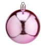 Christmas Baubles Ø 7 cm 12 Units Pink Plastic | Tienda24 - Global Online Shop Tienda24.eu