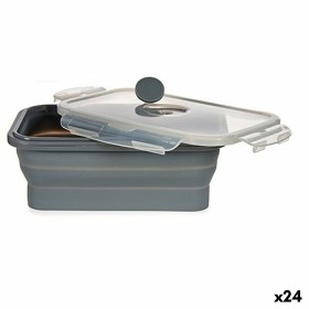 Tin Salt 10,4 x 18,2 x 10,4 cm Grey Tin | Tienda24 - Global Online Shop Tienda24.eu