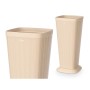 Umbrella stand Stefanplast Elegance Cream Plastic 25 x 57 x 25 cm | Tienda24 - Global Online Shop Tienda24.eu