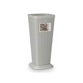 Umbrella stand Black Silver Circular 20 x 20 x 46 cm | Tienda24 - Global Online Shop Tienda24.eu