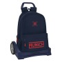 Mochila Escolar con Ruedas Munich Flash Azul marino 30 x 46 x 14 cm | Tienda24 - Global Online Shop Tienda24.eu