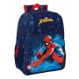 Mochila Escolar Spider-Man Neon Azul Marinho 33 x 42 x 14 cm | Tienda24 - Global Online Shop Tienda24.eu