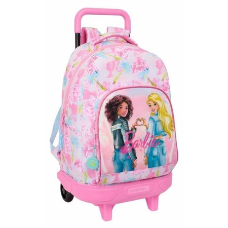 Cartable Barbie Painterly Rose Bleu ciel 33 x 45 x 22 cm | Tienda24 - Global Online Shop Tienda24.eu