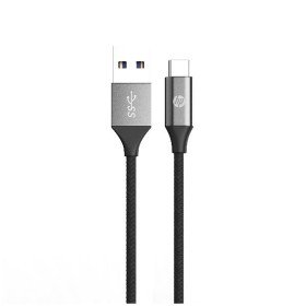 Câble USB A vers USB-C HP DHC-TC103-1.5M Gris Multicouleur 1,5 m (1 Unité) (1,5 m) de HP, Câbles USB - Réf : M0509073, Prix :...