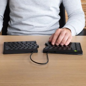 Keyboard and Mouse The G-Lab YTTRIUM Black | Tienda24 - Global Online Shop Tienda24.eu