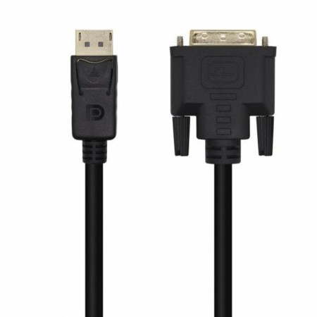 DisplayPort to DVI Cable Aisens A125-0463 Black 3 m | Tienda24 - Global Online Shop Tienda24.eu