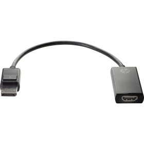 Adattatore DisplayPort con HDMI HP 2JA63AA Nero di HP, Adattatori DVI-HDMI - Rif: M0509391, Prezzo: 50,14 €, Sconto: %