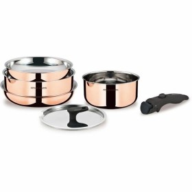 Batteria da Cucina San Ignacio Cassel SG8172 Acciaio inossidabile (7 Pezzi) | Tienda24 - Global Online Shop Tienda24.eu