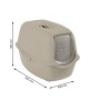 Cat Litter Box Rotho My Pet Light brown polypropylene 56 x 40 x 39 cm | Tienda24 - Global Online Shop Tienda24.eu