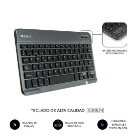 Housse pour Tablette et Clavier Subblim SUBKT5-BTTB01 Multicouleur Espagnol Qwerty QWERTY (1 Unité) | Tienda24 - Global Online Shop Tienda24.eu