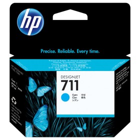 Cartucho de Tinta Original HP HP 711 Cian de HP, Tóners y tinta de impresora - Ref: M0509724, Precio: 39,94 €, Descuento: %