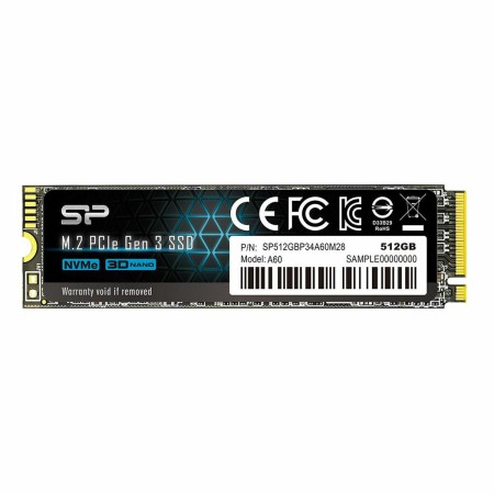 Disque dur Silicon Power SP512GBP34A60M28 SSD M.2 512 GB SSD | Tienda24 - Global Online Shop Tienda24.eu