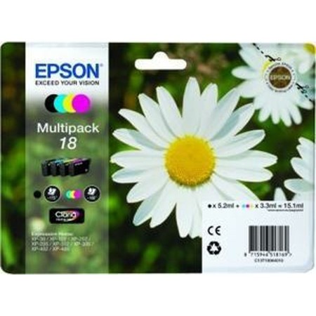 Cartucho de Tinta Original Epson 18 Multicolor | Tienda24 - Global Online Shop Tienda24.eu