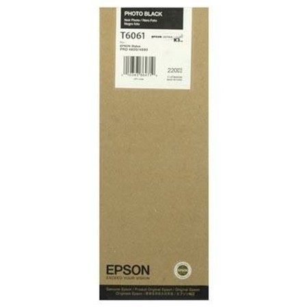 Toner Epson Cartucho T606100 negro foto Black | Tienda24 - Global Online Shop Tienda24.eu