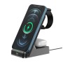 Cordless Charger Celly 3-in-1 Black 15 W | Tienda24 - Global Online Shop Tienda24.eu