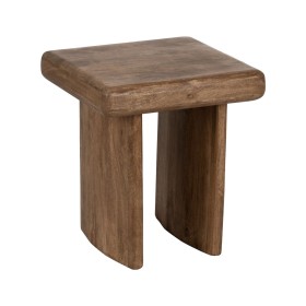 Mesa de apoio DKD Home Decor Aço Madeira MDF (45,8 x 45,8 x 47,5 cm) | Tienda24 - Global Online Shop Tienda24.eu