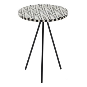 Jeu de 2 tables Alexandra House Living Noir Chêne Métal Bois MDP 50 x 40 x 50 cm 65 x 50 x 65 cm | Tienda24 - Global Online Shop Tienda24.eu