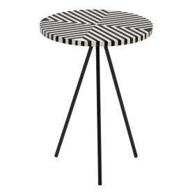 Centre Table Home ESPRIT Black Natural Metal Fir wood 118 x 78 x 45 cm | Tienda24 - Global Online Shop Tienda24.eu