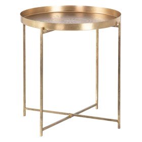 Jeu de 2 tables DKD Home Decor Petite Table d'Appoint Noir Doré 42 x 42 x 55 cm | Tienda24 - Global Online Shop Tienda24.eu