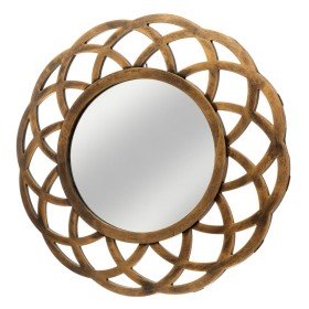 Wall mirror 67 x 3 x 77 cm Natural Bamboo | Tienda24 - Global Online Shop Tienda24.eu