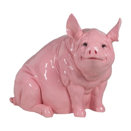 Deko-Figur Rosa Schwein 95 x 59 x 79 cm | Tienda24 - Global Online Shop Tienda24.eu