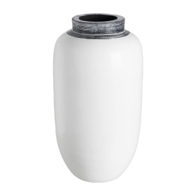 Vase Blanc Céramique 17 x 17 x 23 cm | Tienda24 - Global Online Shop Tienda24.eu