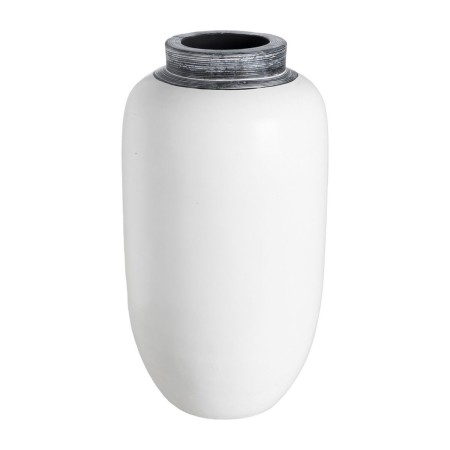 Vase Blanc Terre cuite 26 x 28 x 48 cm | Tienda24 - Global Online Shop Tienda24.eu